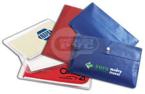 PVC Booklet Travel Pouches